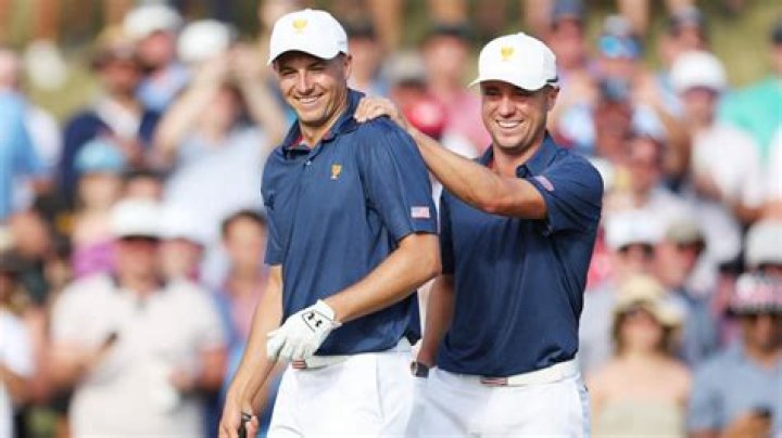 WATCH: Best Friends Justin Thomas and Jordan Spieth Get Super Competitive in an
All-American Ping Pong Match at the Presidents Cup