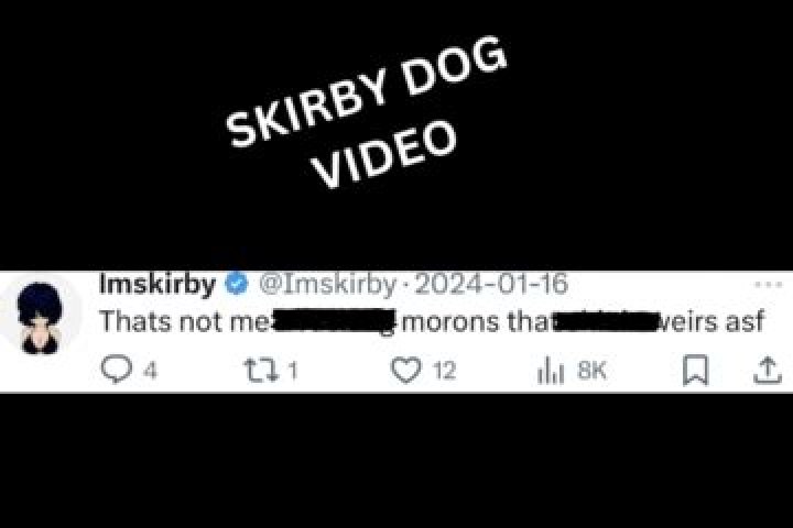 (Watch Full) Imskirby Dog Leaked Skirby Dog Video Trending On