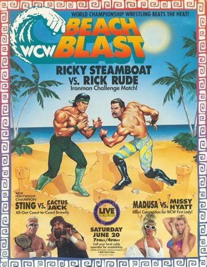 WCW Beach Blast 1992 Missy Hyatt Madusa