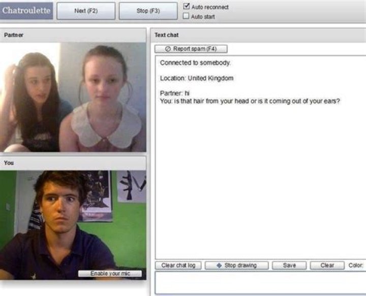 Weekend Diversion The Greatest Chatroulette of All Time (Synopsis