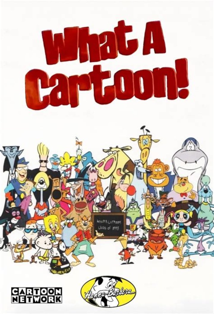 What a cartoon poster featuring the most famous CN characters