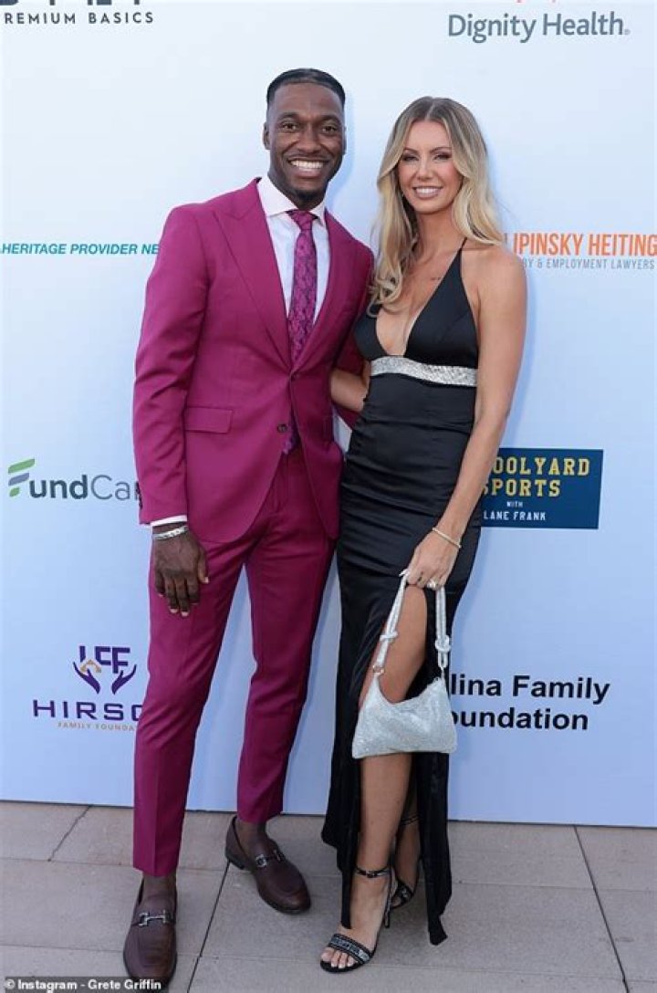 Who is Robert Griffin III's first wife, Rebecca Liddicoat?