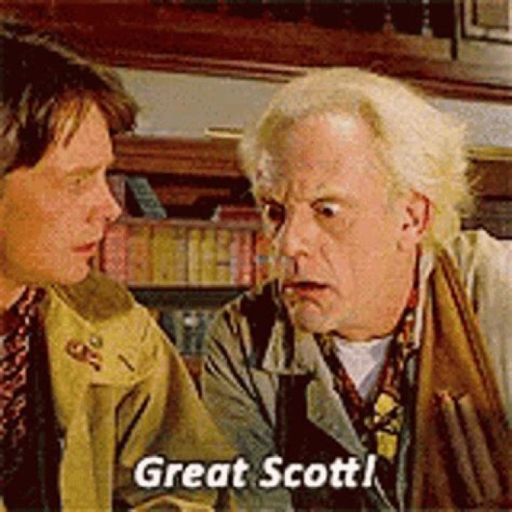 Why Doc Brown Shouts Great Scott!!