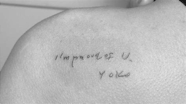 Why Miley Cyrus Got A Yoko Ono Inspired Tattoo