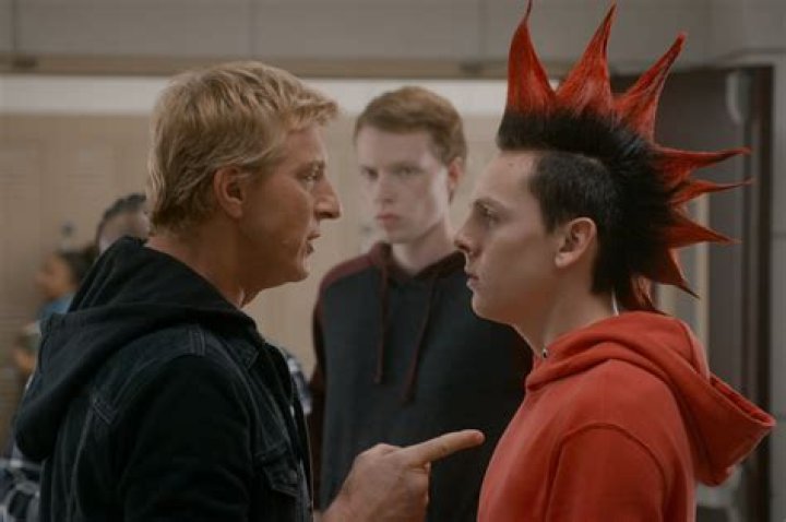 William Zabka and Jacob Bertrand in Cobra Kai season 3