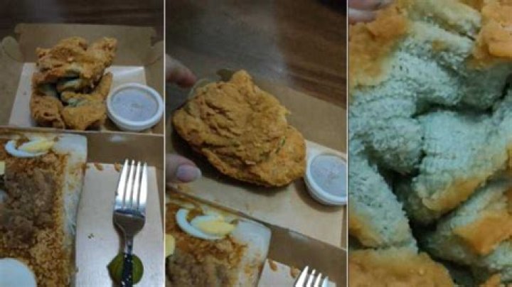 Woman Orders Fried Chicken, She Gets a Deep-Fried Towel Instead