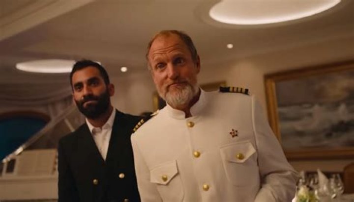 Woody Harrelson as the Captain in Triangle of Sadness and 1899's Bermuda Reference