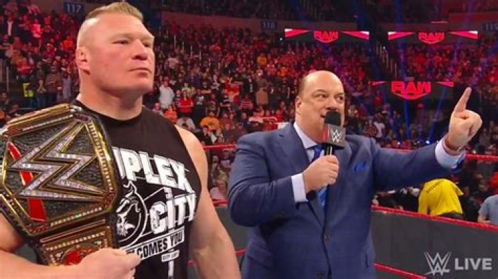 WWE Champion Brock Lesnar Enters Himself Into 2020 Royal Rumble
