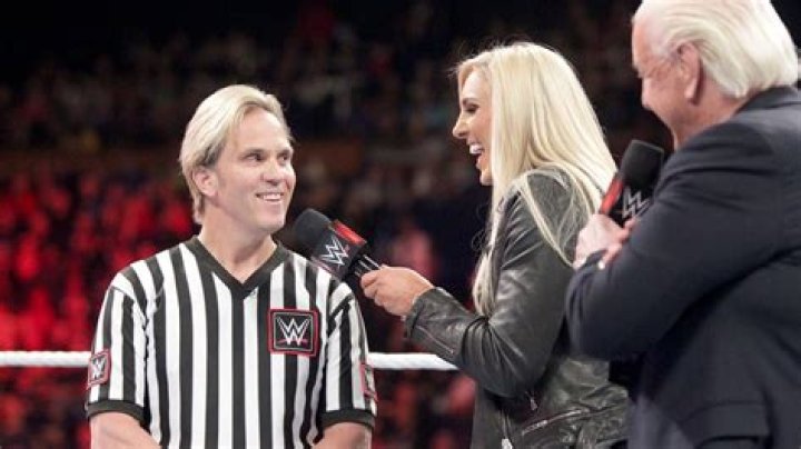 WWE Referee Charles Robinson with Ric Flair