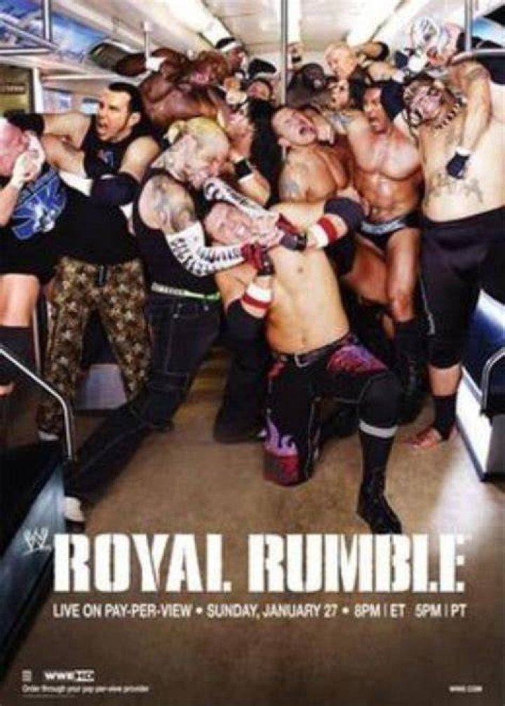 WWE Royal Rumble 2008 Poster
