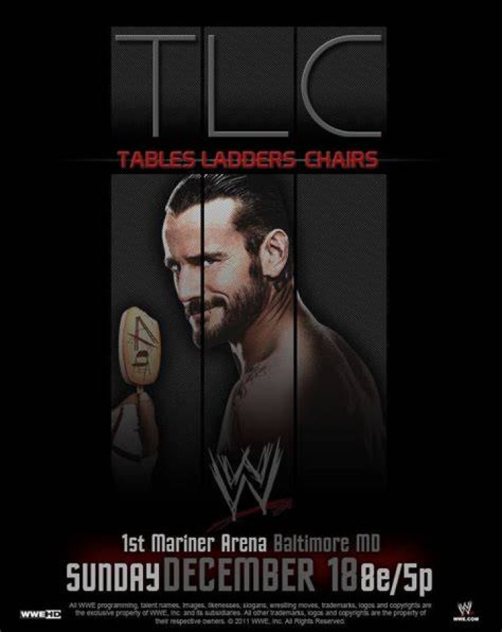WWE TLC 2011 Poster