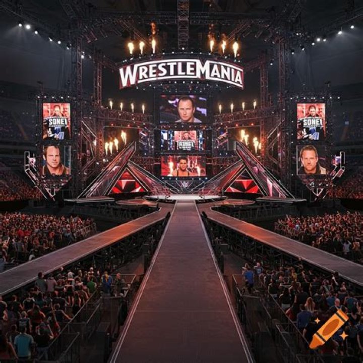 WWE WrestleMania 28 Stage and Set
