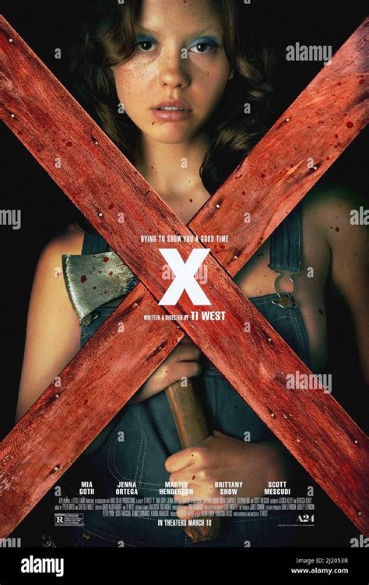 X Mia Goth Poster