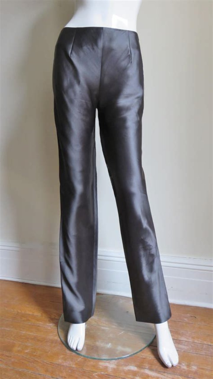 Yumi Eto Silk Parachute Pant Suit For Sale at 1stDibs