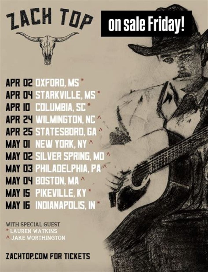 Zach Top New Braunfels Tickets, Billy's Ice Feb 23, 2023 Bandsintown