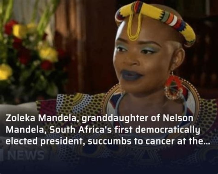Zoleka Mandela, Nelson Mandela's granddaughter Zoleka Mandela, Nelson Mandela's granddaughter